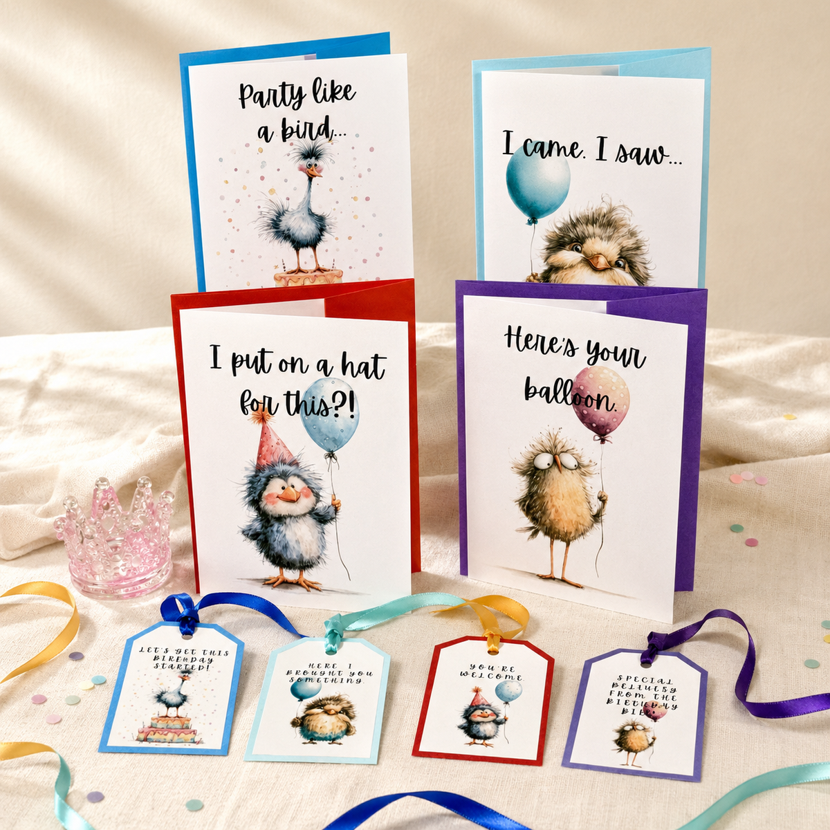 Silly Birds Birthday Collection