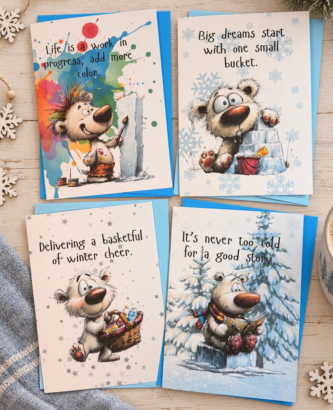 The Polar Bear Collection-Big Dreams & Winter Cheer