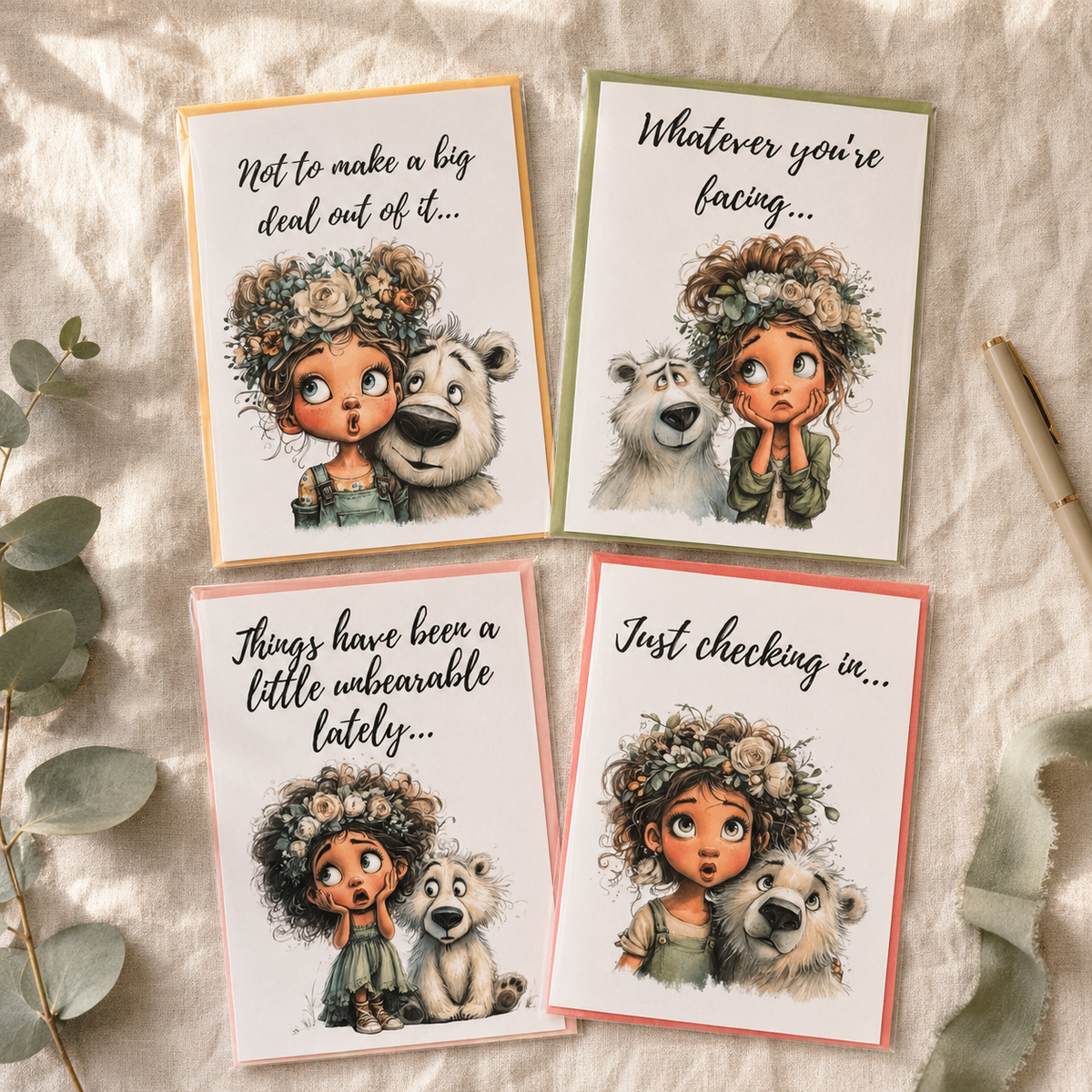 SwedeArt Card Club - Four Cards Every Month